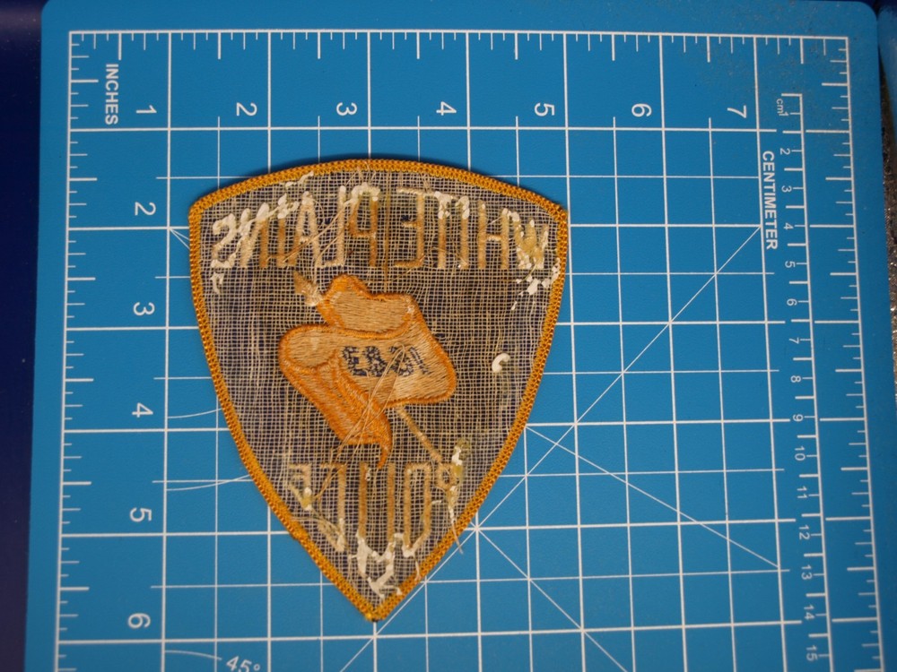 White Plains NY Police patch-Bin A