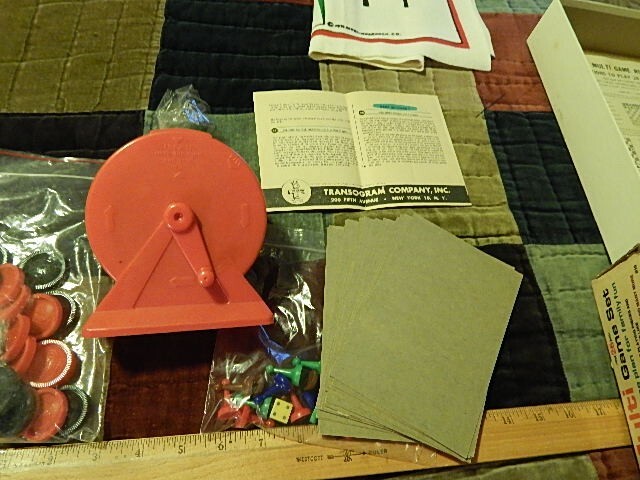 1976 Multi Game Set ~ Athol Research Co. ~ Chess Backgammon Bingo ~ FREE SHIP.