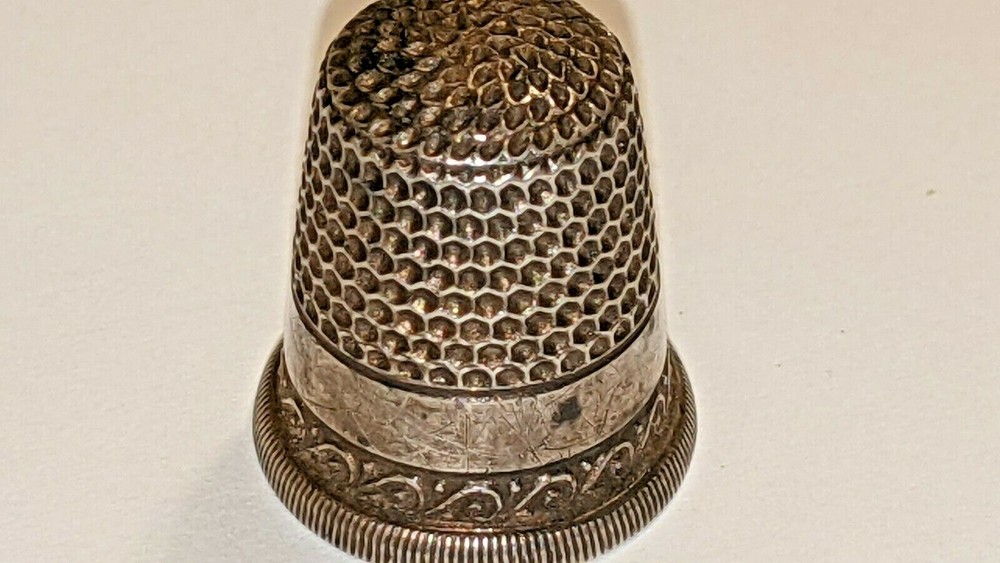 Waite Thresher Sterling Silver Thimble
