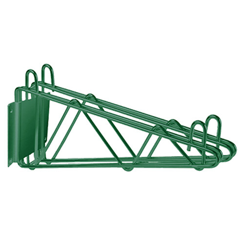 Thunder Group WBEP218 18"D Double Epoxy Coated Wall Bracket - Green