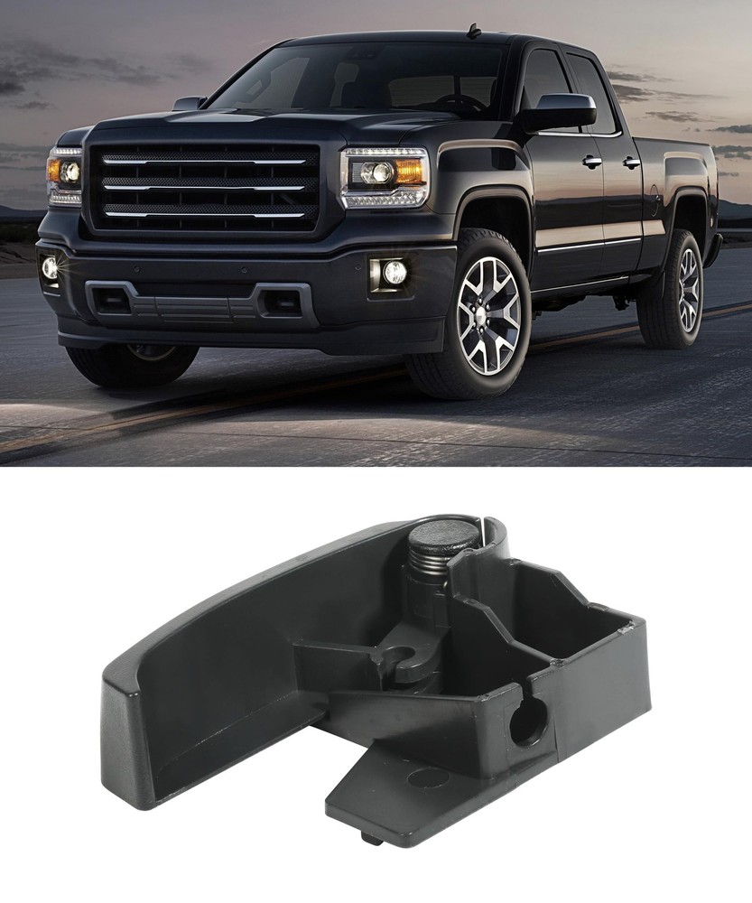 VARGTR Hood Release Handle,Hood Latch Pull Black with Brushed Finish