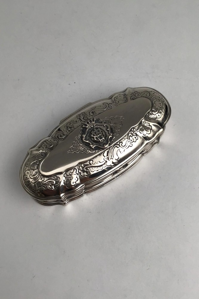 A Michelsen Silver (Snuff) Tin 1897