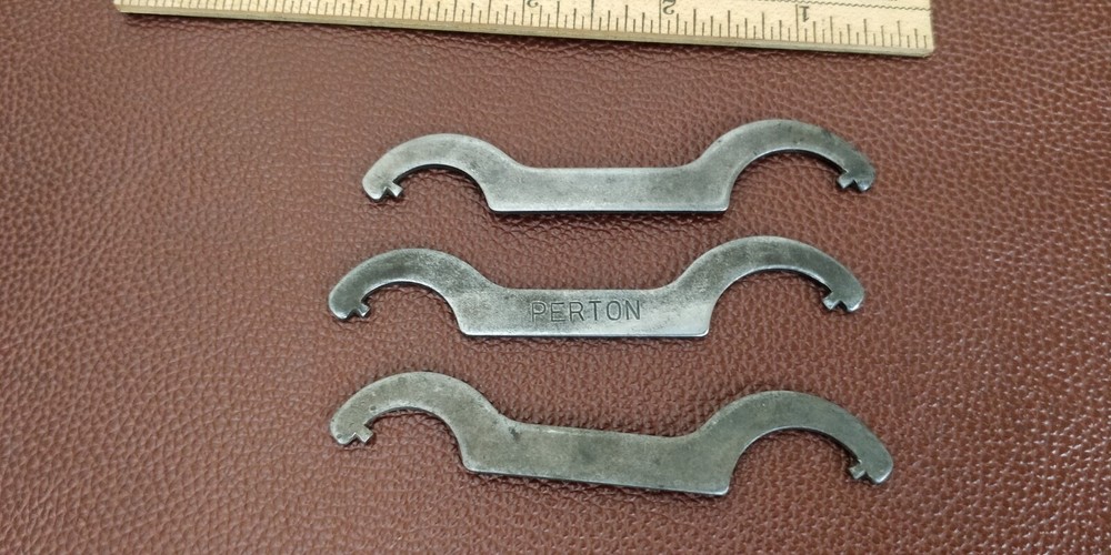 original Perton Lathe Wrench / Pin Spanner / Adjustment tool