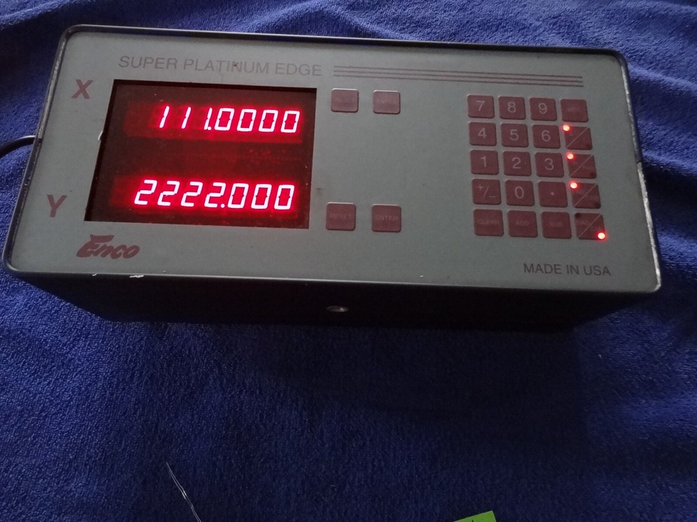 ENCO DRO DISPLAY BOX MODEL #722 SUPER PLATINUM EDGE