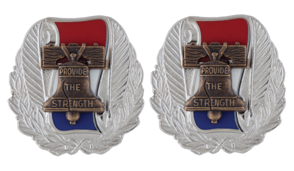 Recruiting Command Unit Crest DUI - 1 PAIR - PROVIDE THE STRENGTH