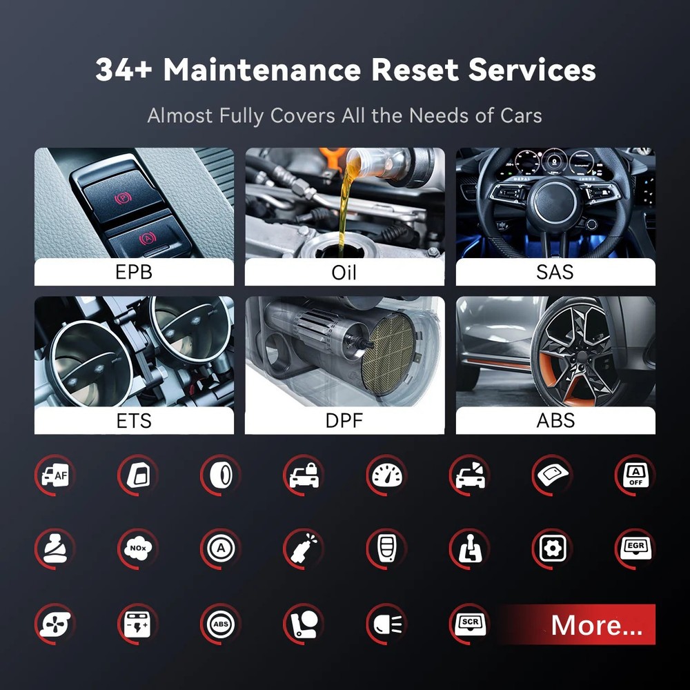 2025 MUCAR VO8 Pro Bidirectional Full System OBD2 Diagnostic Scanner E.CU Coding