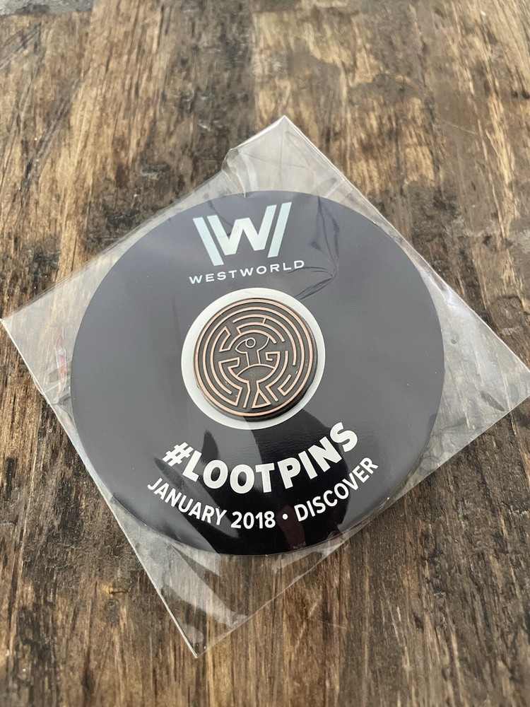 Loot Crate Pin Westworld Sealed