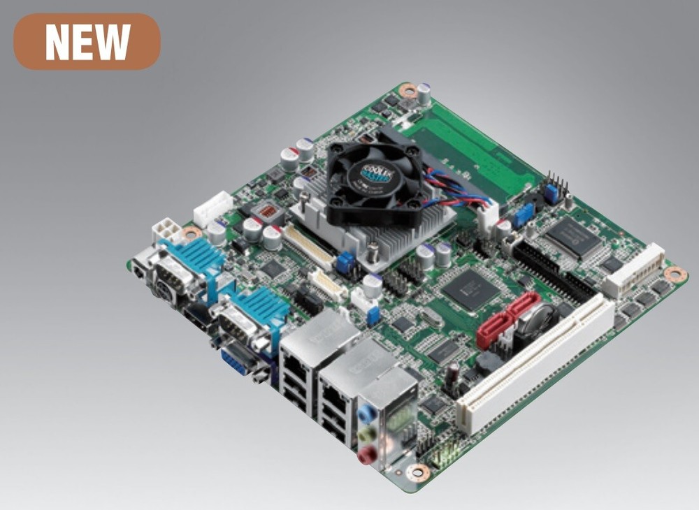 Advantech AIMB-214E-S6A2E ATOM 2550 Mini-ITX motherboard w/ 2GB RAM