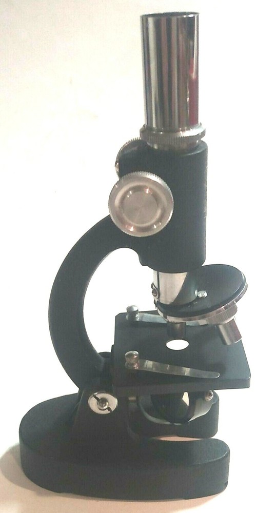 Vintage C.O.C Microscope In Original Box, Used, Incomplete, Display Piece