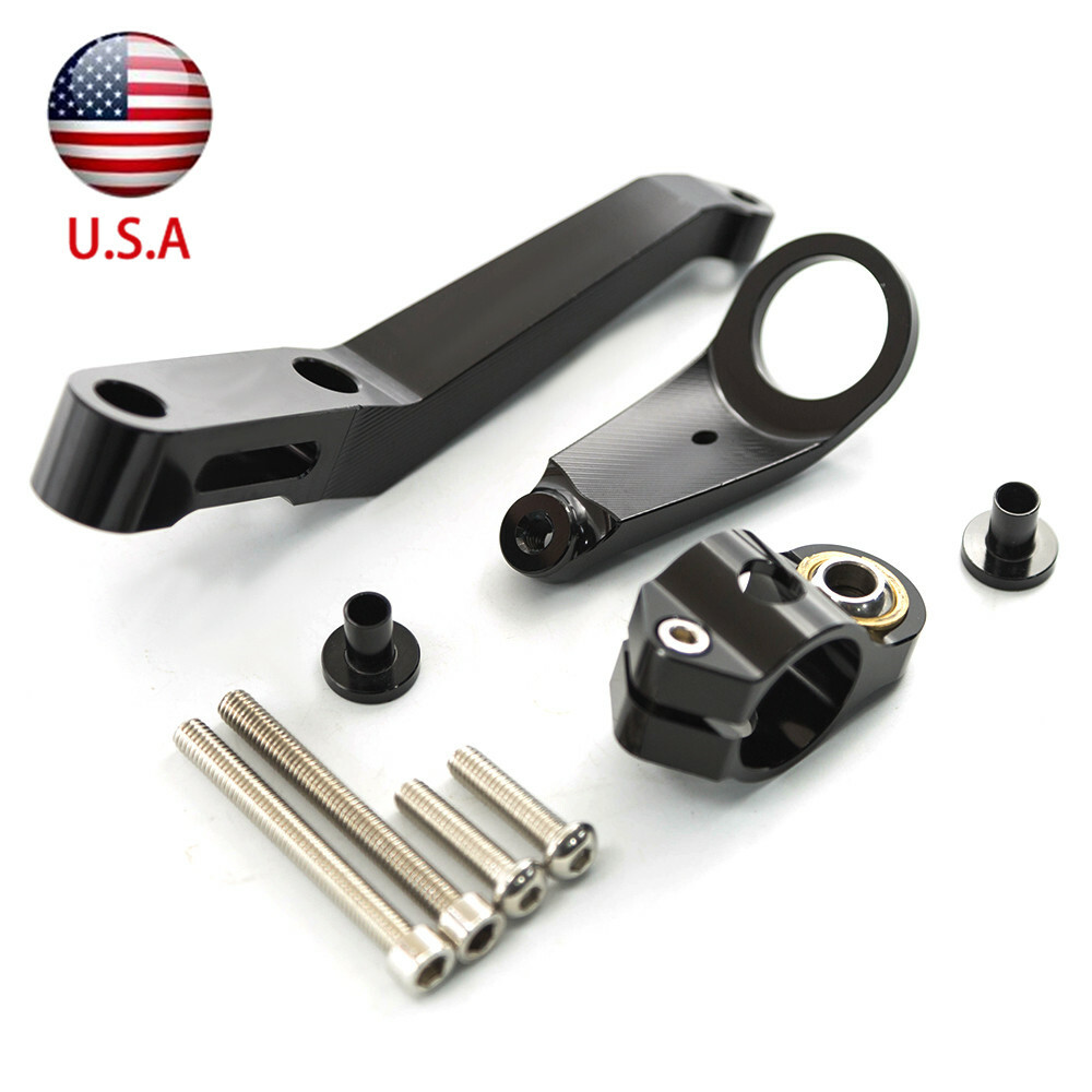 For Honda CBR954RR 2002 2003 Steering Damper Stabilizer Bracket Kit CNC Mounting
