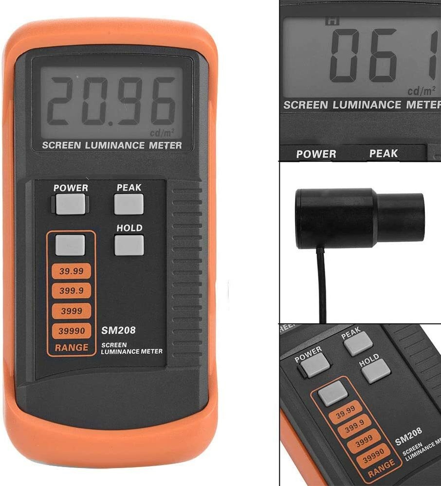 Screen Brightness Meter Luminance Meter Light Meter Tester
