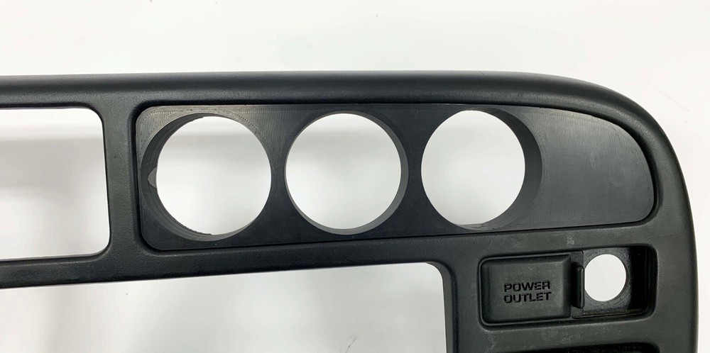 Ram 94-97 Triple Gauge Pod Cup Holder