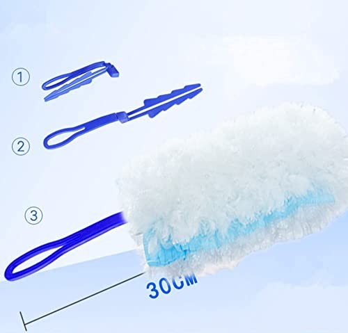 360 Degree Dusters Multi Surface 1 Handle, 12 Dusters(giving Short Shank)