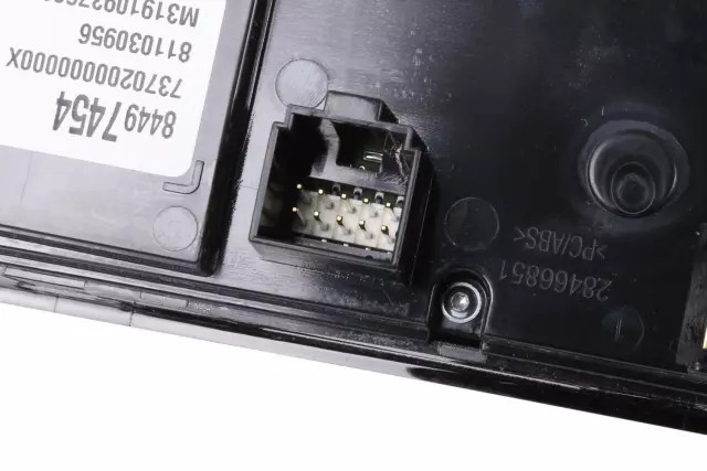 Genuine GM Heating and Air Conditioning Control Panel 84497454