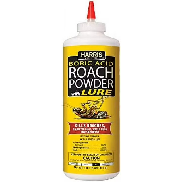 Boric Acid Roach Powder w/ Lure / 16 oz
