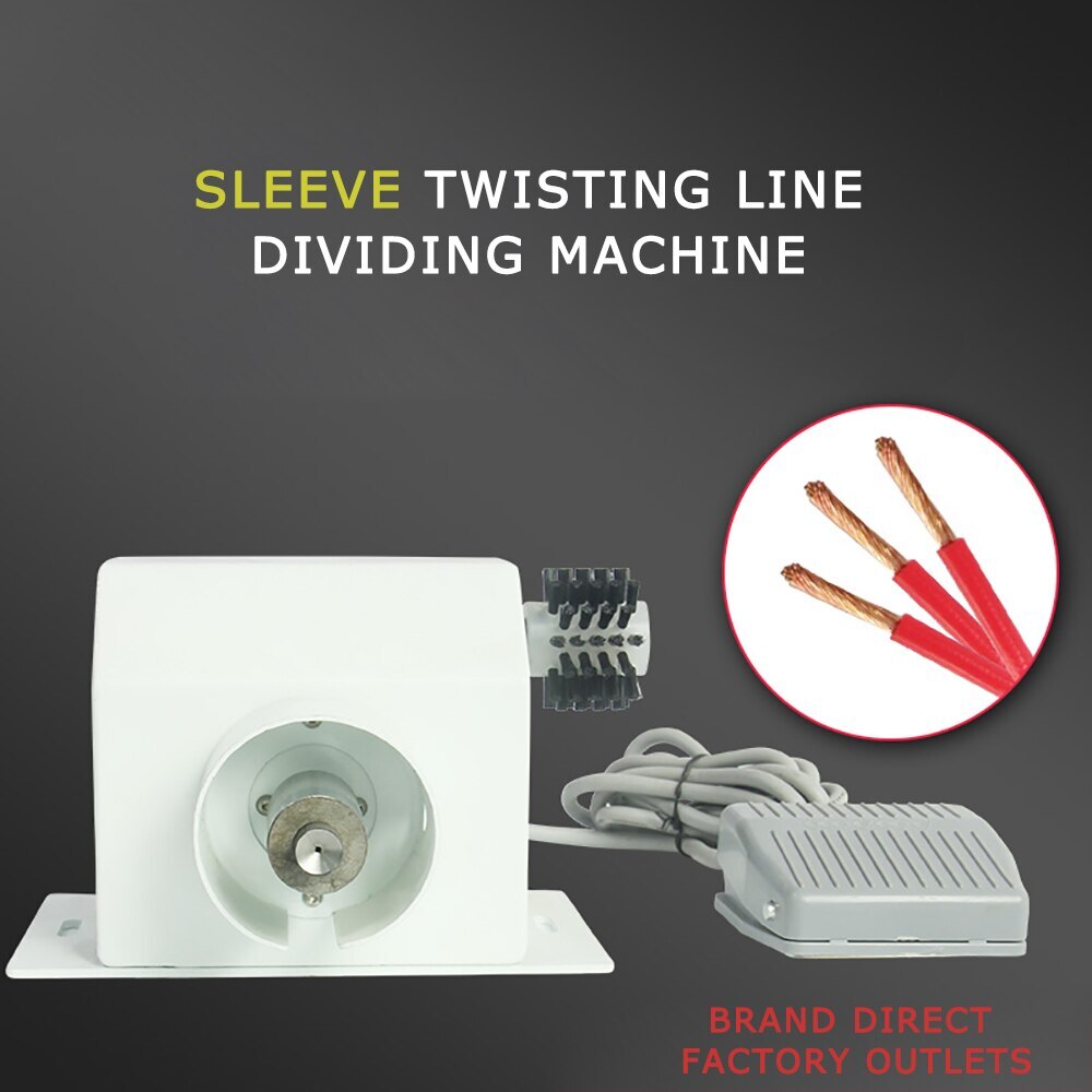 Medium Hole Sleeve Twisting Machine Electronic Wire Enameled Wire Strander