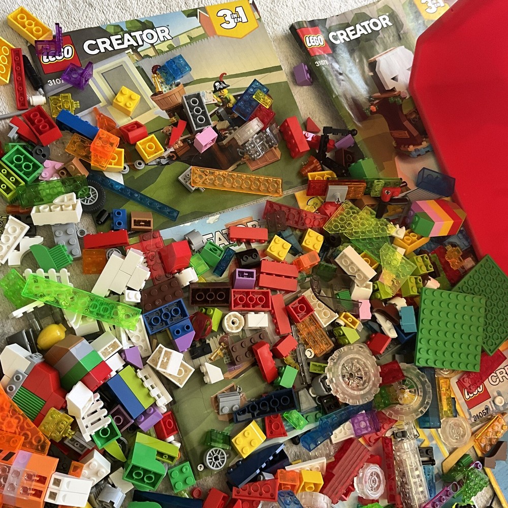 5 lbs LEGO Lot of Random Incomplete Sets