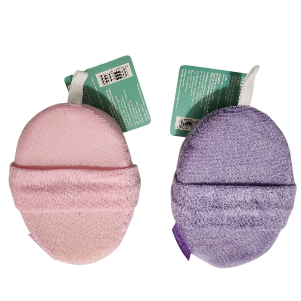 2 Body Sponge Exfoliating Scrubber Shower