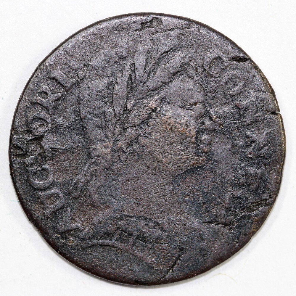 1785 M.3.1-a.3 Connecticut Colonial Copper Coin
