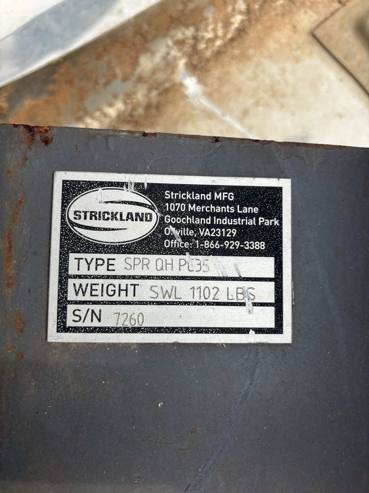 Strickland Quick Coupler SPR QH PC35