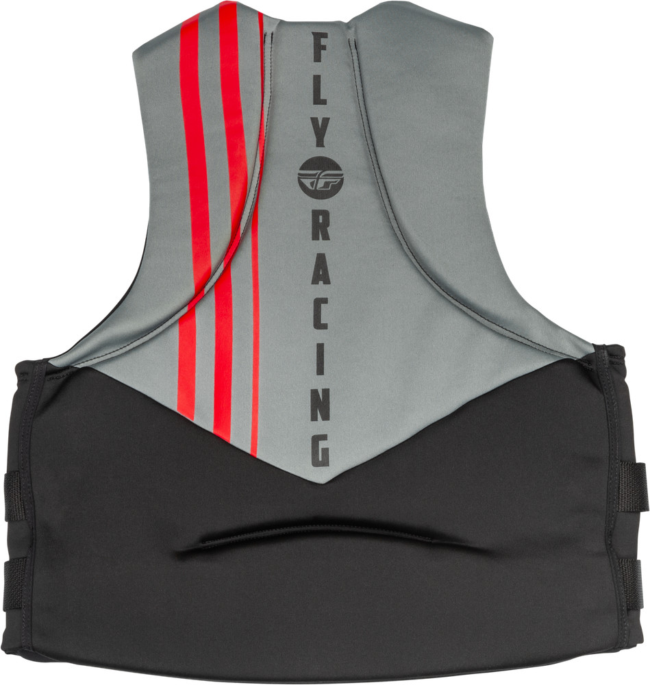 Fly Racing Neoprene Flotation Vest Black/Grey/Red 2X Flotation Vests