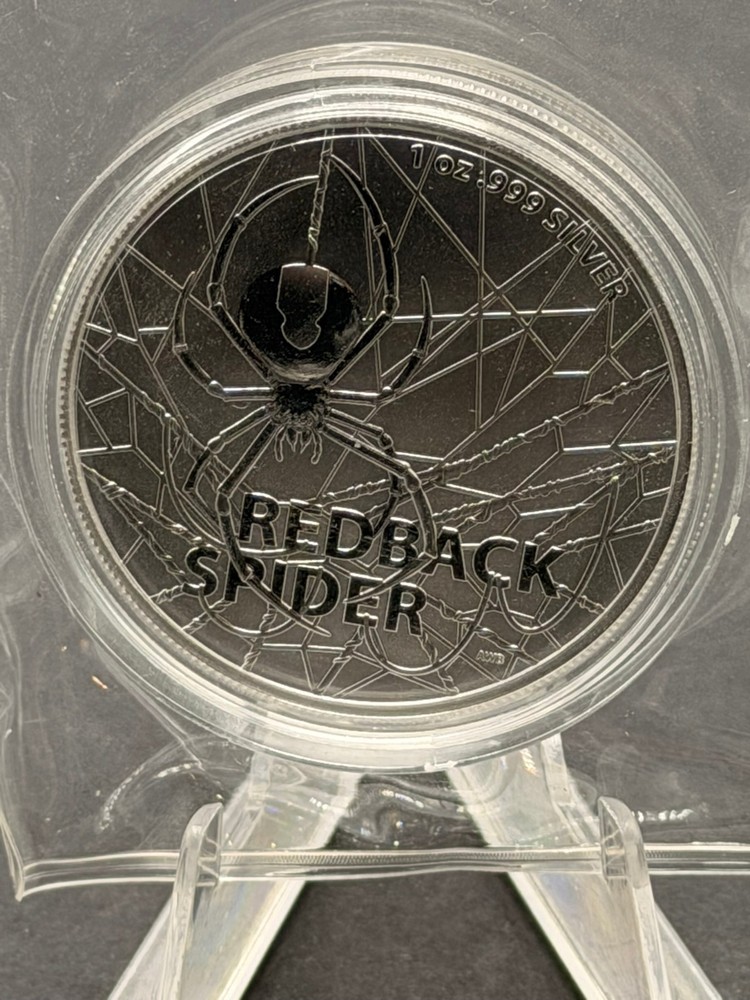 2020 $1 Australian 1oz Silver Redback Spider