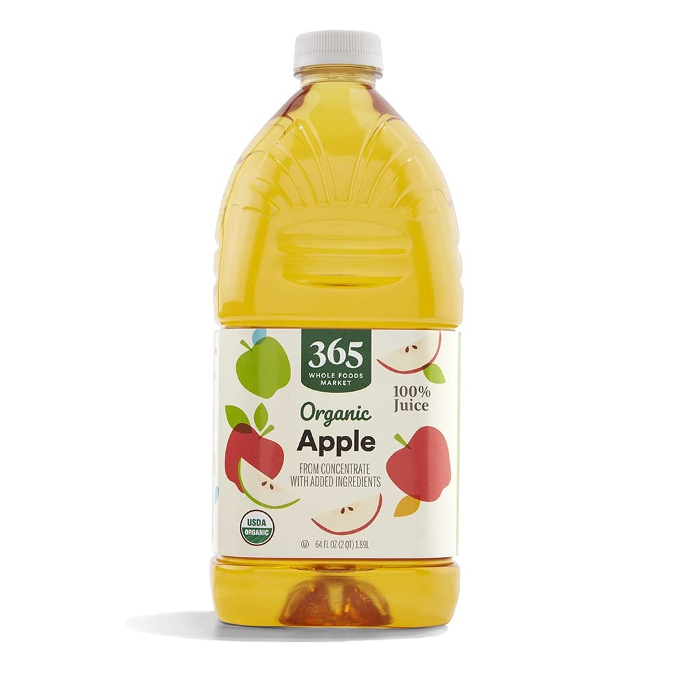 , Organic Apple Juice, 64 Fl Oz