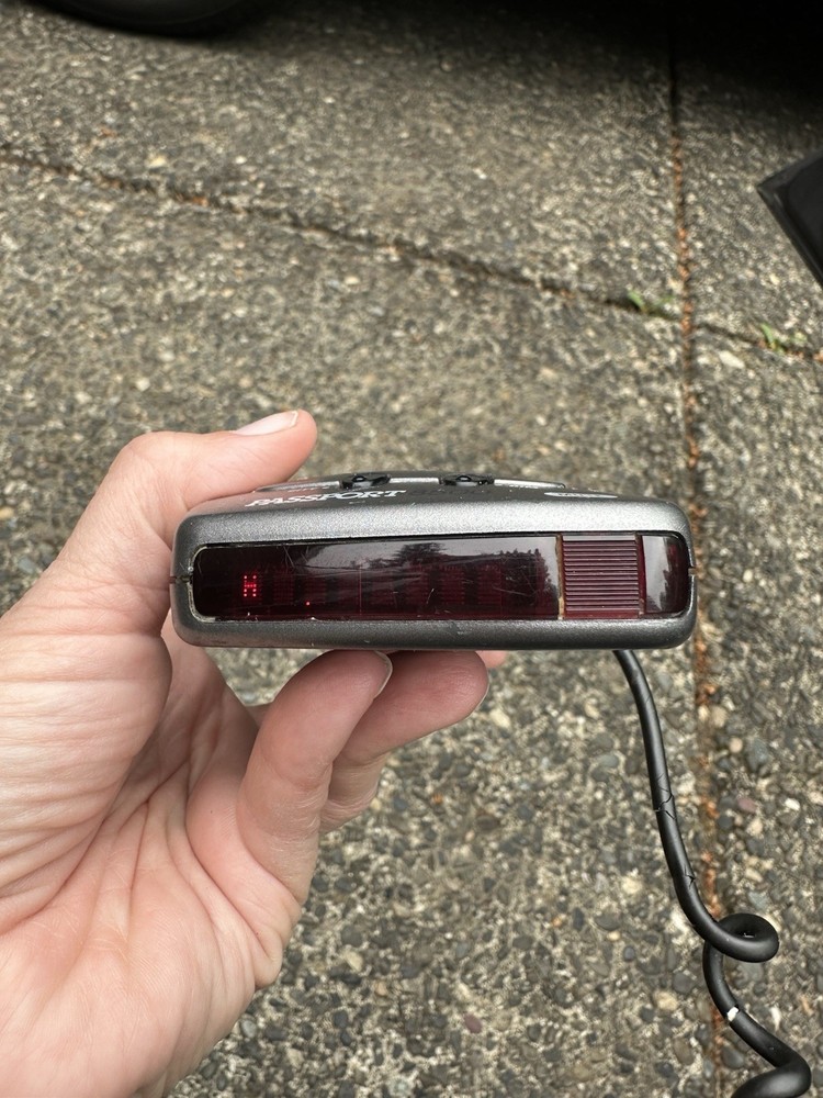 Escort Passport 8500 Radar Detector Cable (No Mount) Tested READ