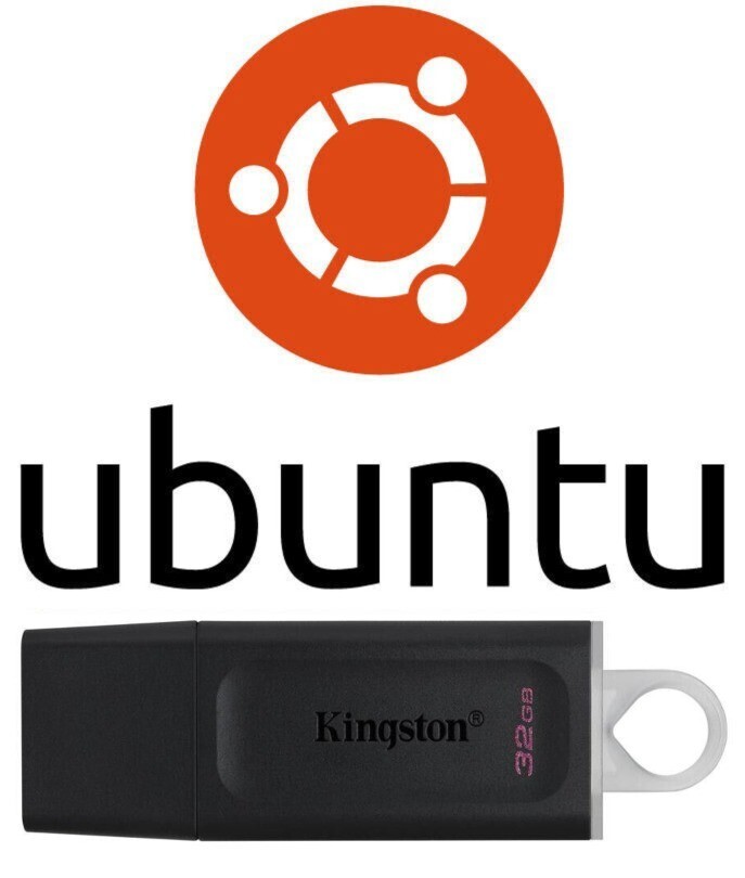 Ubuntu Linux 23.04 Lunar Lobster OS: 32 GB USB 3.2 Bootable Live Install, PC