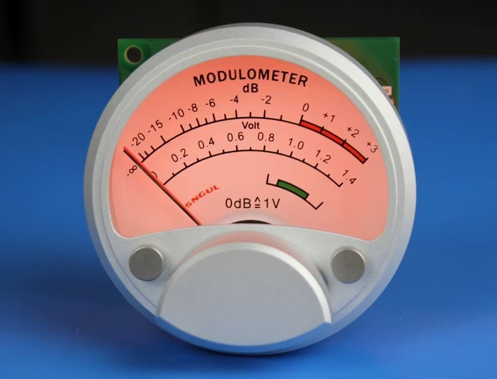 Nagra D60 VU Meter Dual-pointer Coaxial VU Meter