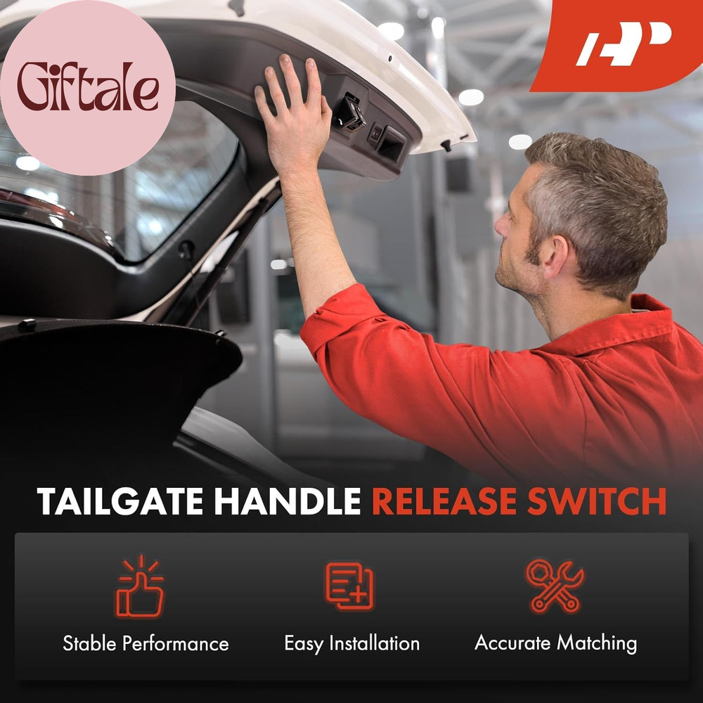 Tailgate Handle Release Switch Compatible with Mini Cooper 2007-2015, Rear Side