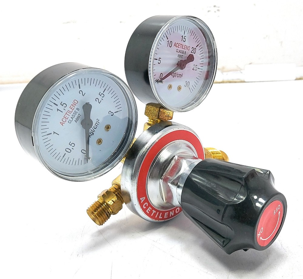Acetylene Two Stage Acetylene Gas Pressure Regulator