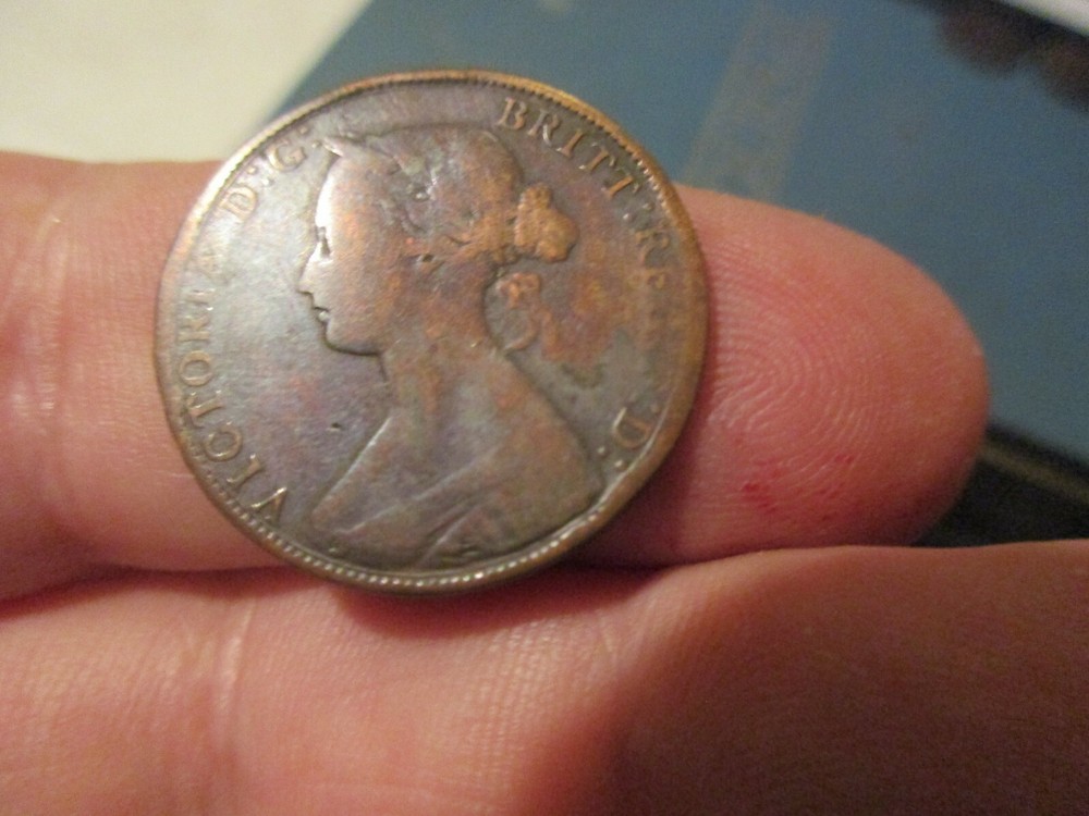 Britain - 1861 Half Penny - Victoria