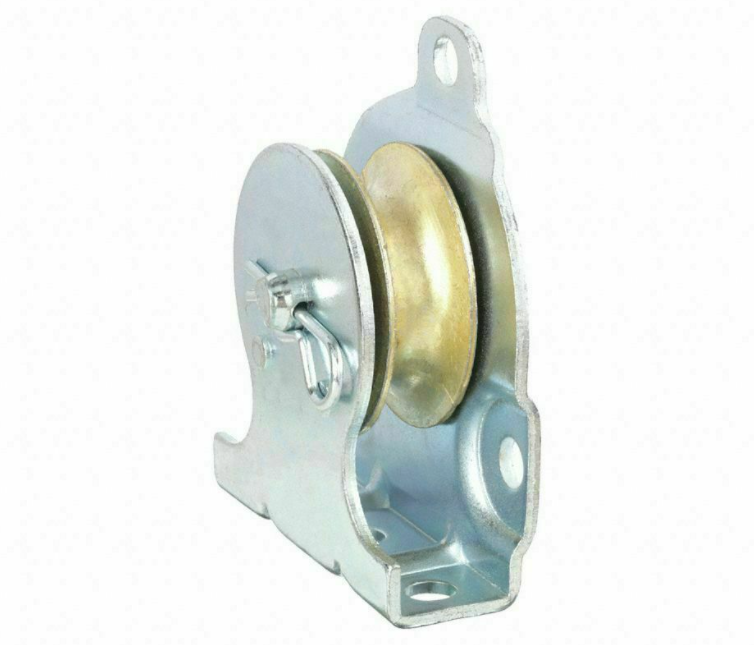 ROPE PULLEY Wall or Ceiling Mount 1-1/2" Sheave Side or Top Fastened