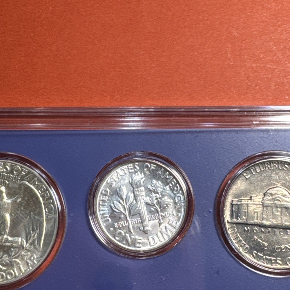 1961 D Denver Mint Coin Set 90% Silver