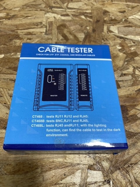 #RJ45 NETWORK CABLE TESTER FOR LAN PHONE