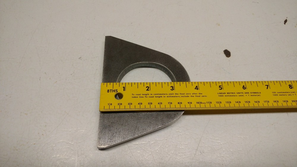 1/2" WELD ON LIFTING EYE - D-RING - SHACKLE MOUNT - TRAILER TIE DOWN - TOW STRAP