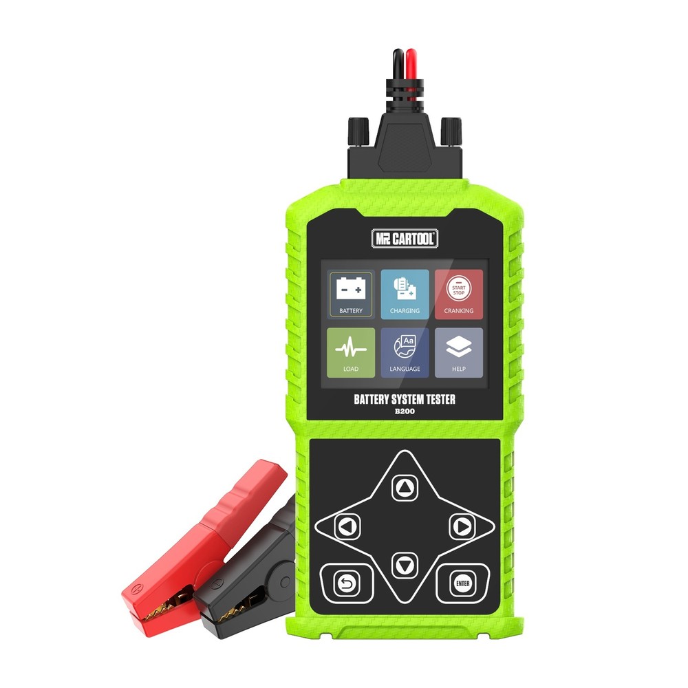 🔥B200 Digital Car Battery Tester 12V Battery Load Tester Analyzer 30-1700 CCA