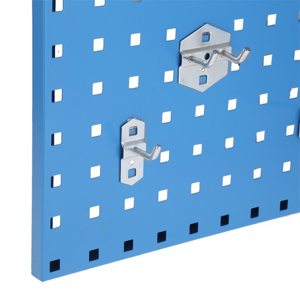 1pc Hanging Panel Wall Pegboard Organizer Shelf Display Rack Holder Tools Garage