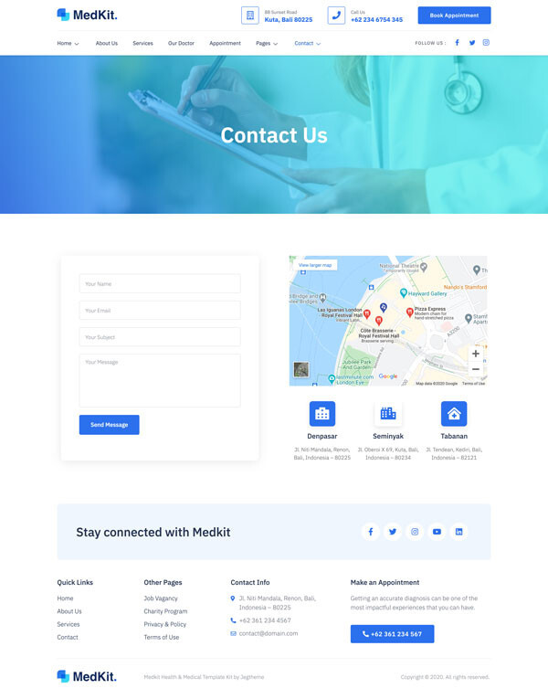 Premium Wordpress Elementor Template Kit Bundle | Health & Medical theme