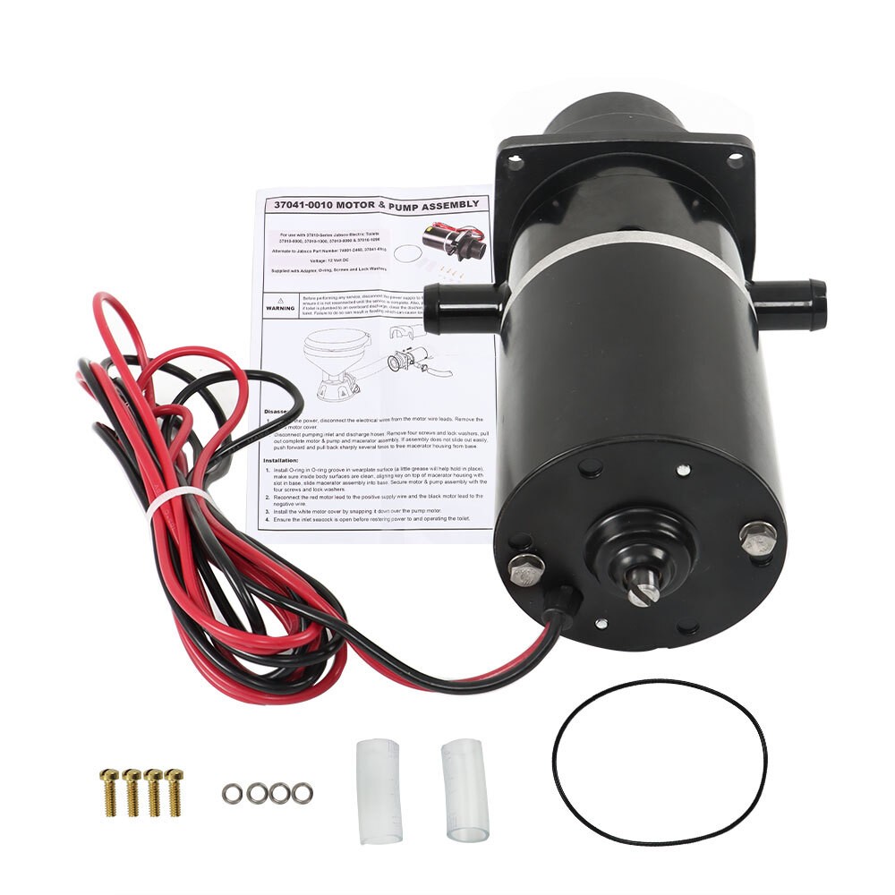 For Jabsco 74001-2460 Marine Electric Toilet 37041-0010 Motor Pump Assembly 1