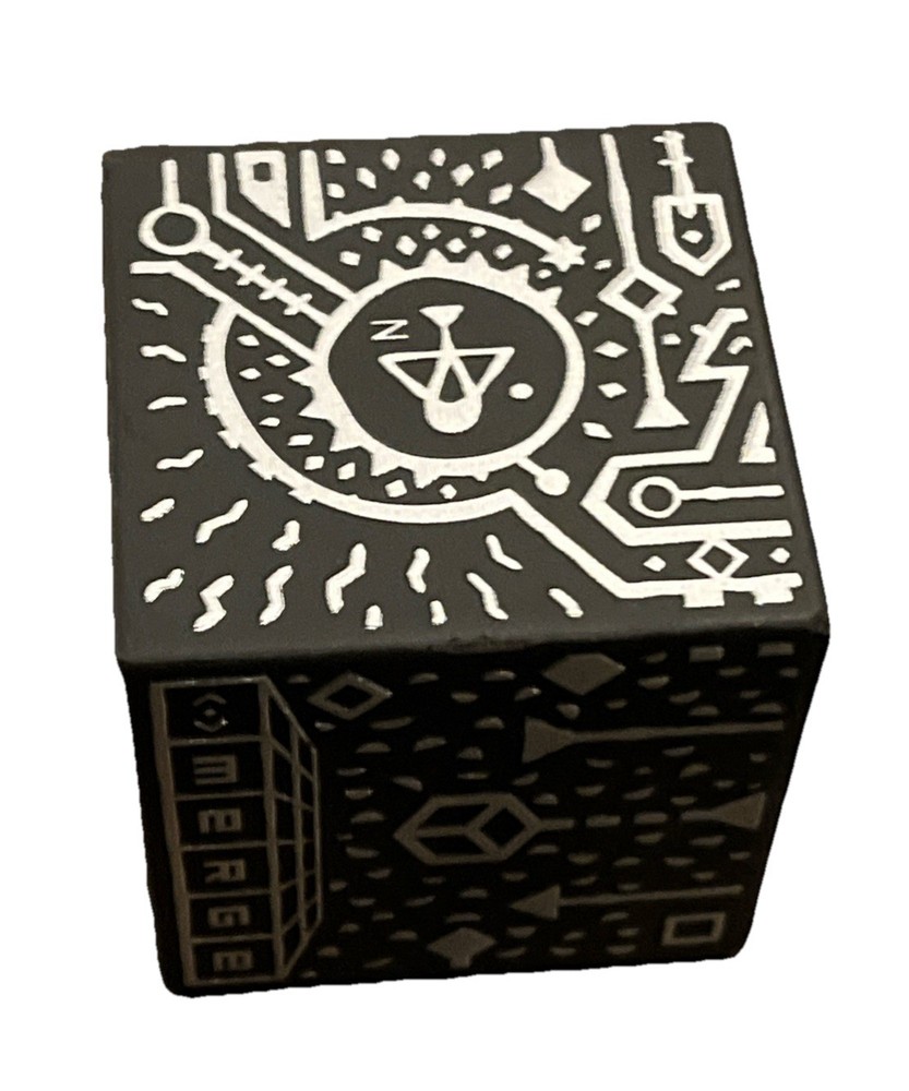 Merge Cube 3” AR VR Augmented Reality Interactive Hologram Foam Cube No Box