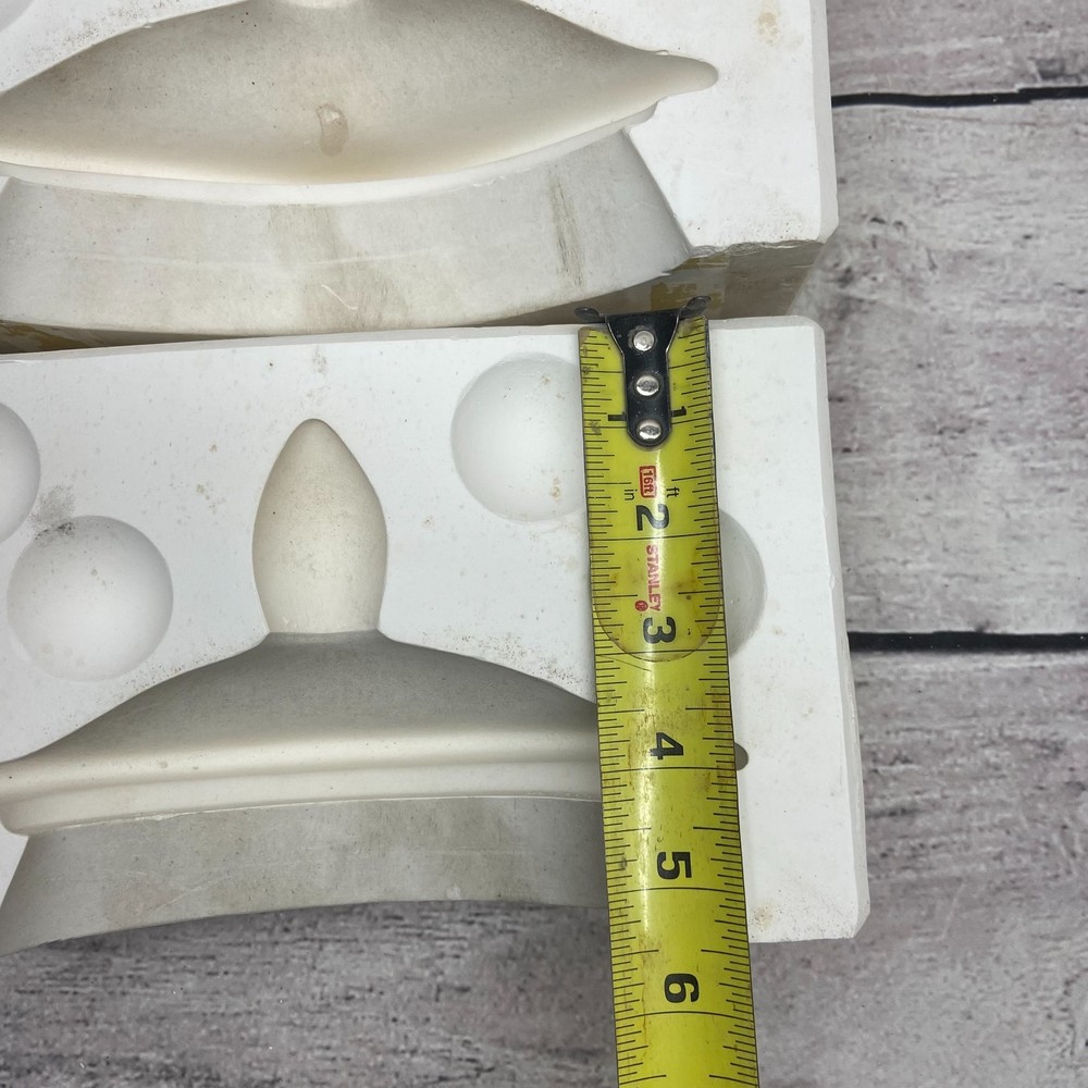 Nu-Trend Ceramic Casting Mold Corner Canister Lid #124