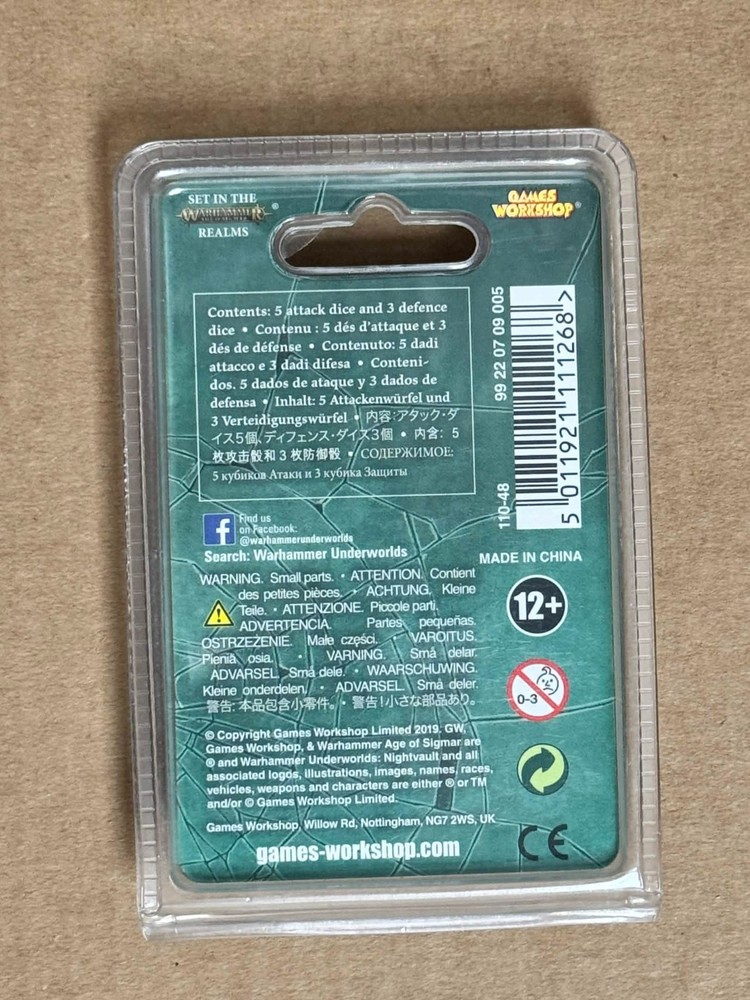 War Hammer Under World Night Vault Mollog's Mob Dice Pack