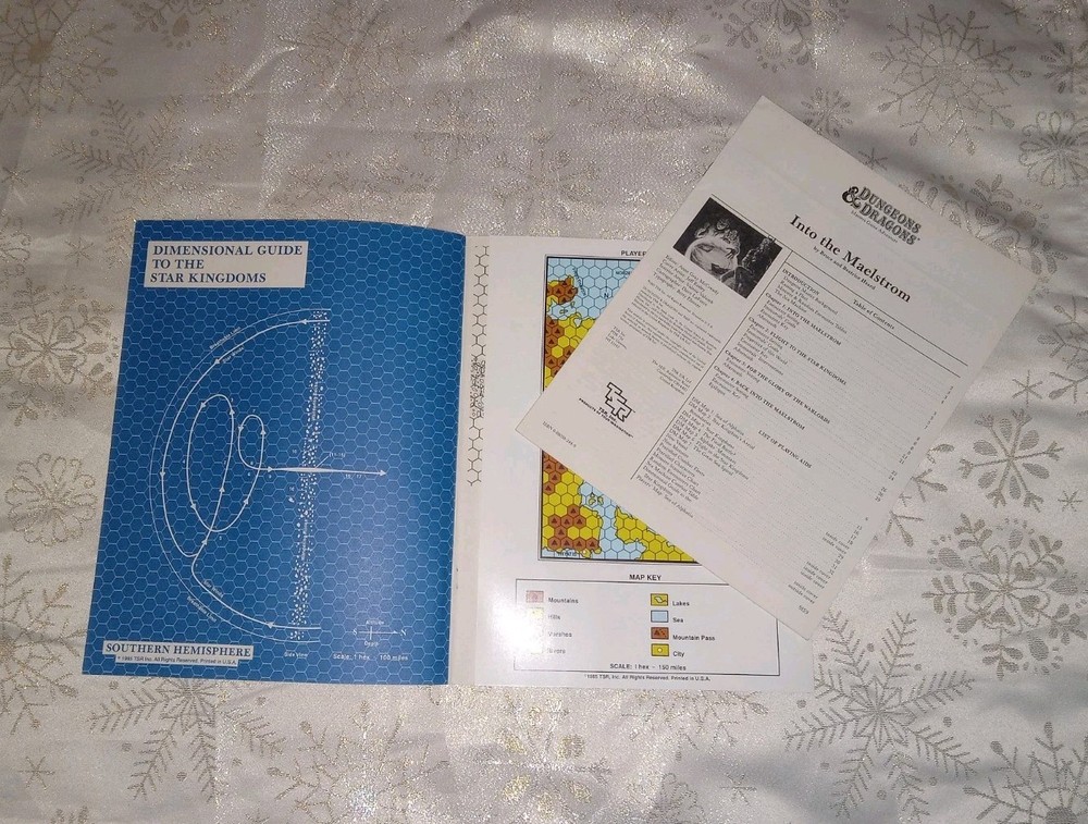 "Into the Maelstrom" (TSR, 1985), D&D module M1,