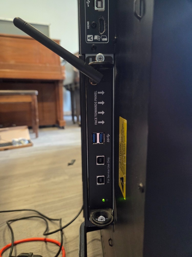 SMART Board SPNL6065 65" 4k Touchscreen Interactive Whiteboard Built in WiFi