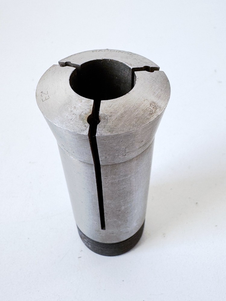 HARDINGE E2 Emergency 5C Collet Internal & External Threads .719" Counter Bore