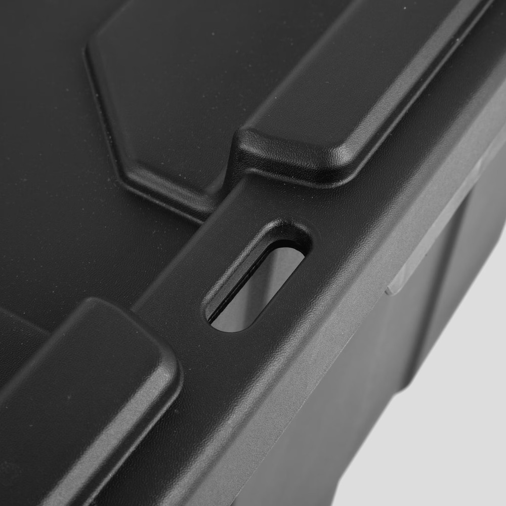 Sterilite Industrial Storage Bin,15 Gallon Rugged Plastic Tote 6 Pack