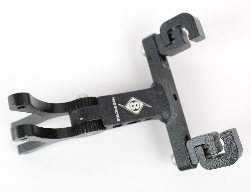 Origin 8 HydroRail Dual Bicycle Water Bottle Cage Saddle, Seat Mount