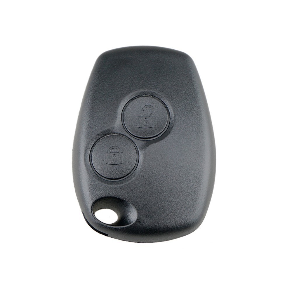 Long Lasting Key Shell Case for Renault Remote Control Key Black Color